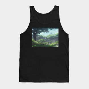 landscape pictures for wall cheerful Tank Top